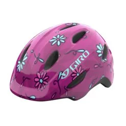 Casque Giro Junior Scamp Rose à Fleurs 2022