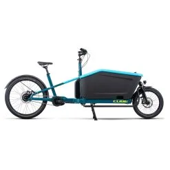 Vélo Electrique Cube Cargo Hybrid 500 Bleu/Vert 2022 (589220)