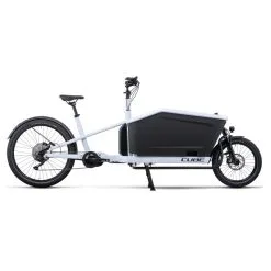 Vélo Electrique Cube Cargo Sport Dual Hybrid 1000 Blanc/Noir 2022 (589360)