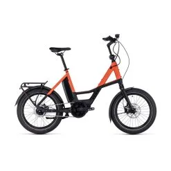 Vélo Electrique Cube Compact Hybrid 500 Noir/Orange 2023 (689110)