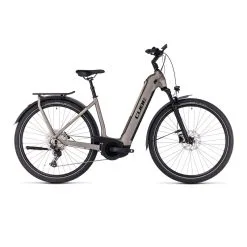 Vélo Electrique Cube Kathmandu Hybrid Pro 625 Easy Entry Beige/Noir 2023 (631212)