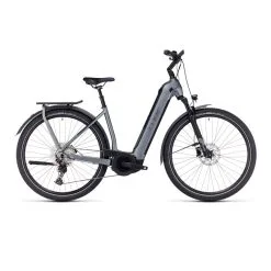 Vélo Electrique Cube Kathmandu Hybrid Pro 625 Easy Entry Gris/Métal 2023 (631202)