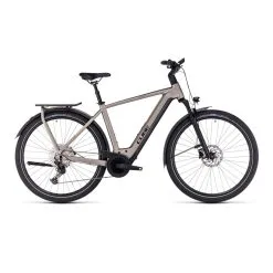 Vélo Electrique Cube Kathmandu Hybrid Pro 750 Beige/Noir 2023 (631213)