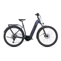 Vélo Electrique Cube Touring Hybrid Pro 500 Easy Entry Gris/Noir 2022 (531101)