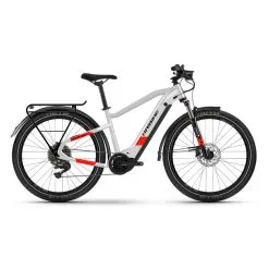Vélo Electrique Haibike Trekking 7 630 Gris/Rouge 2022 (451141)