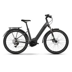 Vélo Electrique Haibike Trekking 7 Low 630 Easy Entry Gris 2022 (451122) (45112246)