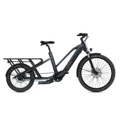Vélo Electrique O2feel Equo Cargo Power 7.1 720 Trapèze Gris Anthracite 2023 (5174)