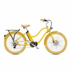 Vélo Electrique O2feel IPop Boost 4.1 400 Jaune Impérial 2023 (8599)