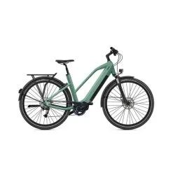 Vélo Electrique O2feel ISwan Adventure Boost 6.1 540 Trapèze Vert Canopée 2023 (7276)
