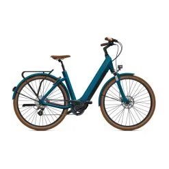 Vélo Electrique O2feel ISwan City Up 5.1 432 Easy Entry Bleu Cobalt 2023 (5121)