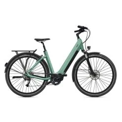 Vélo Electrique O2feel ISwan Explorer Boost 6.1 540 Easy Entry Vert Canopée 2023 (7270)