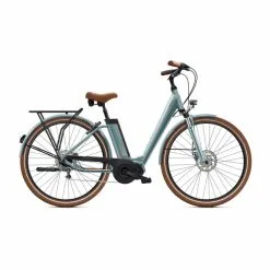 Vélo Electrique O2feel IVog City Boost 6.1 400 Easy Entry Gris Perle 2023 (8603)