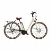 Vélo Electrique O2feel IVog City Up 5.1 400 Easy Entry Blanc Lin 2023 (8625)