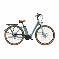 Vélo Electrique O2feel IVog City Up 5.1 400 Easy Entry Gris Perle 2023 (8627)