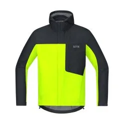 Gore Wear Veste Gore C3 Gore-Tex Paclite Hooded Jaune Néon/Noir 2021
