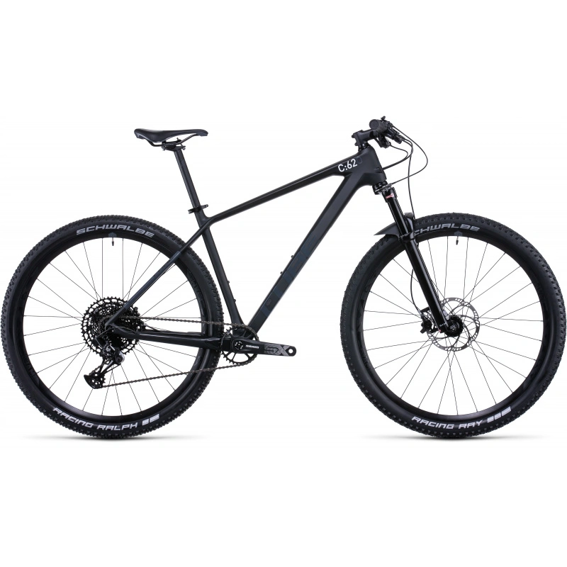 VTT 29" Cube Reaction C:62 ONE Carbone/Gris 2022 (516050) 1 VTT 29" Cube Reaction C:62 ONE Carbone/Gris 2022 (516050)
