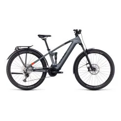 VTT Electrique 29" Cube Stereo Hybrid 120 Pro Allroad 625 Gris/Orange 2023 (635102)
